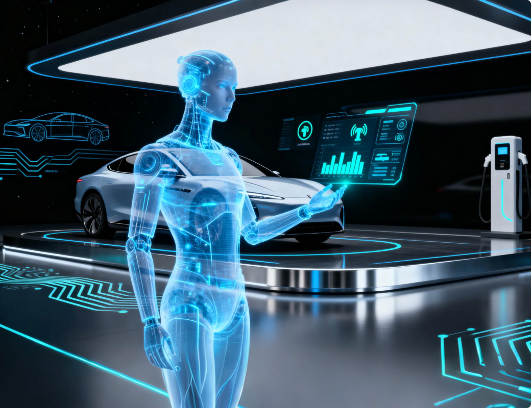 Intelligent Sales Assistant for a New Energy Vehicle Company