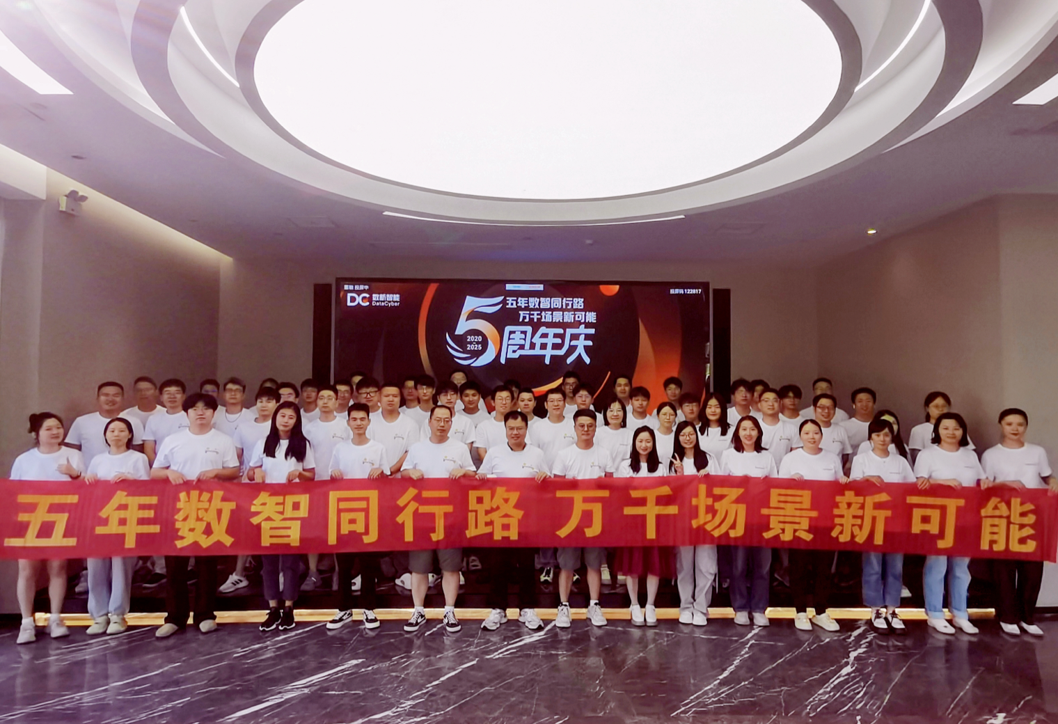 数新智能-三周年团队大合影